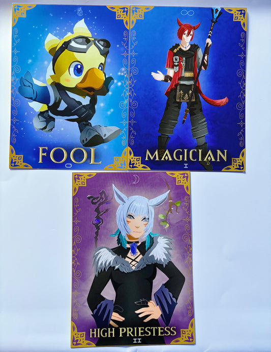 Final Fantasy XIV Tarot Art