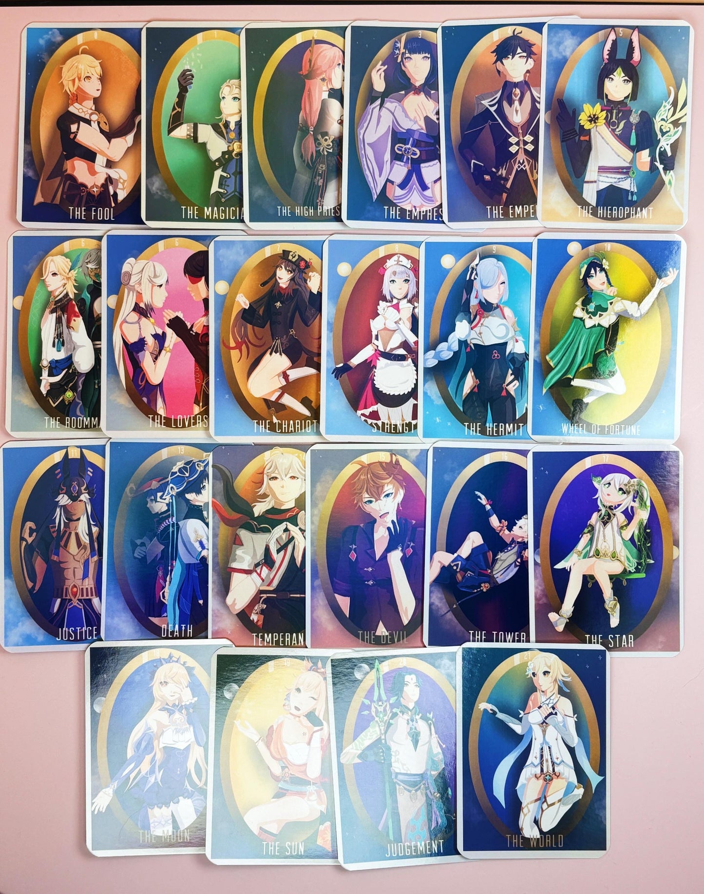 Travelers Journey Tarot mini card deck