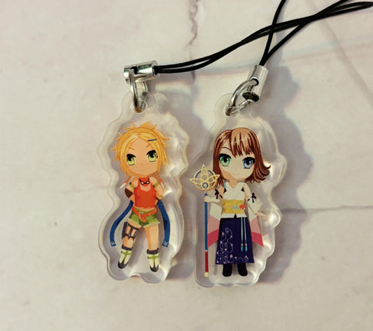 Final Fantasy Ladies phone charms