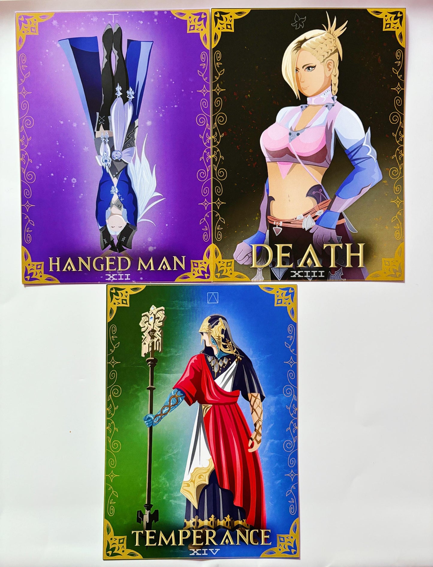 Final Fantasy XIV Tarot Art