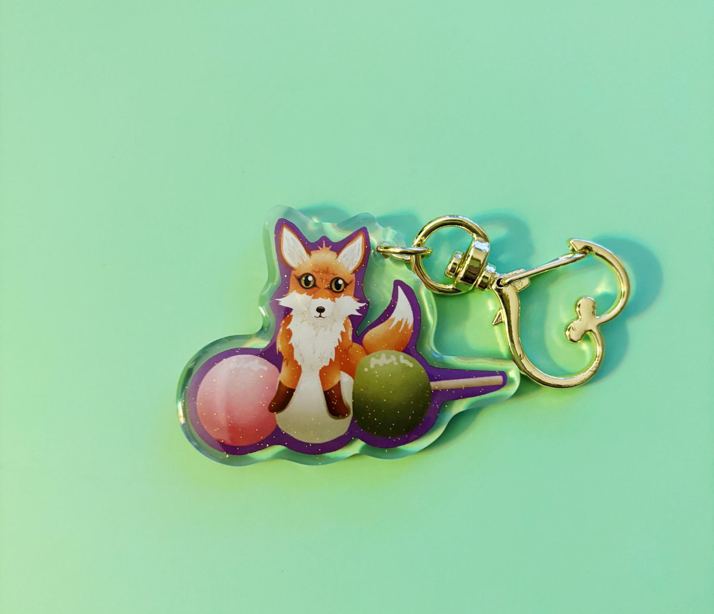 Japanese Dessert Animals Keychain Charms