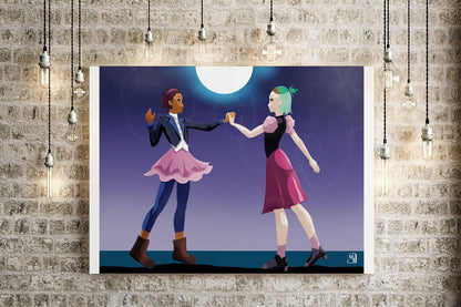 Owl House Lumity Print