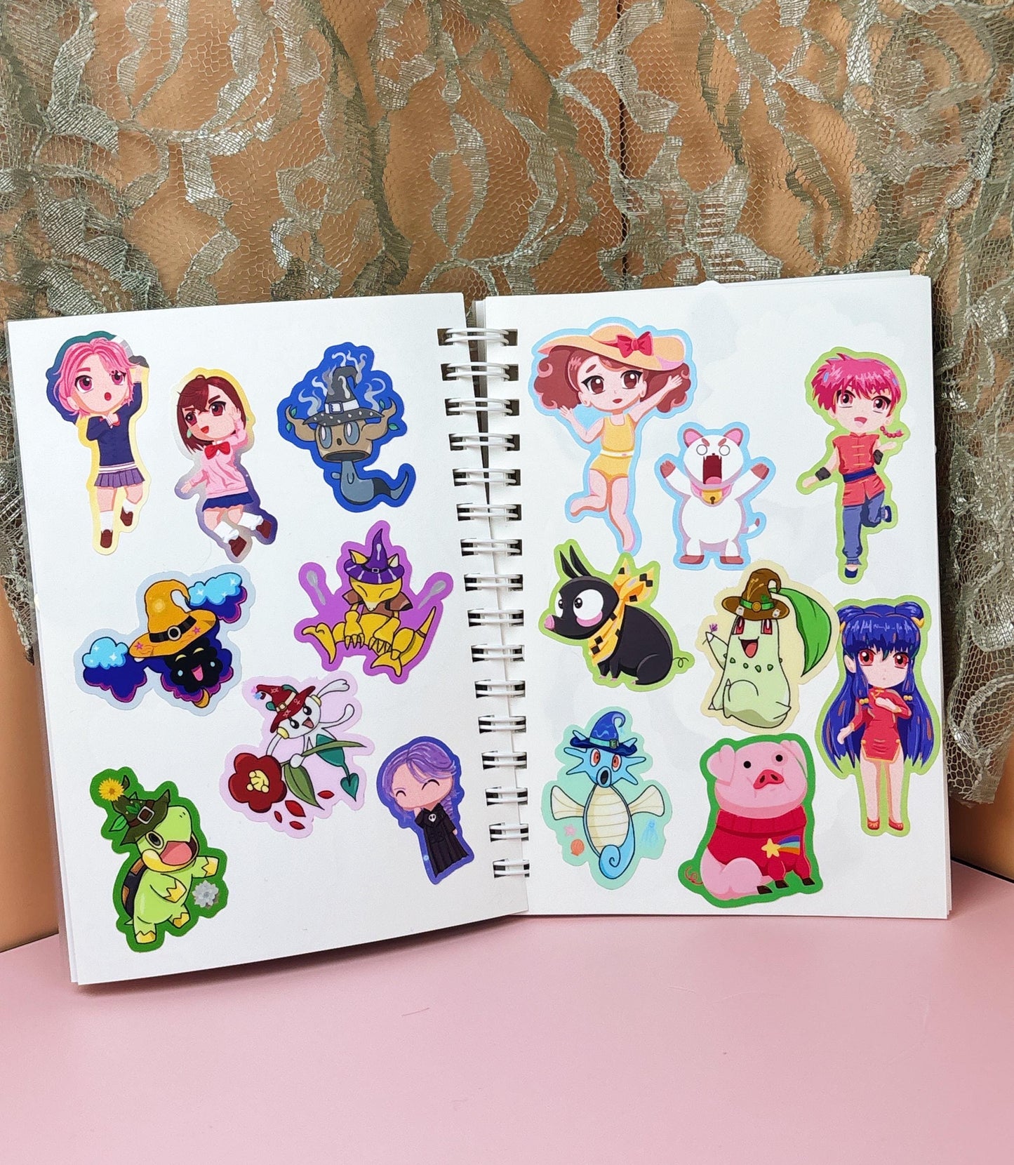 FFXIV Reusable Sticker Books