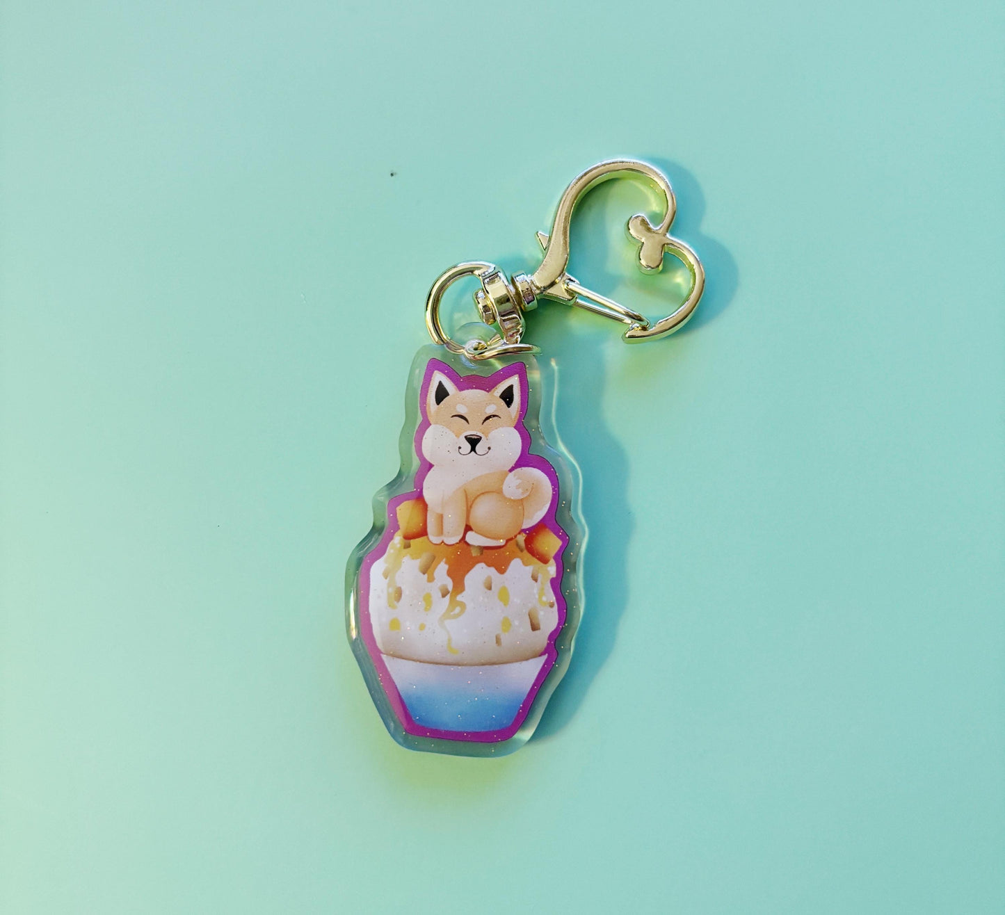 Japanese Dessert Animals Keychain Charms