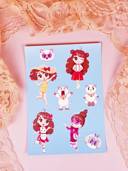 Bee and Puppycat Sticker Sheet