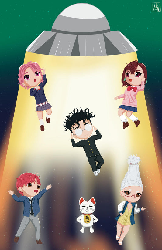 Dandadan Abduction Print