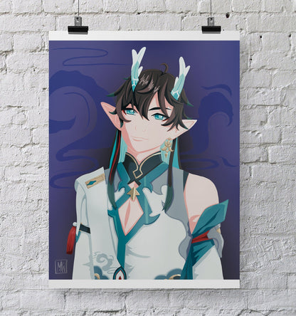 Honkai Star Rail Imbibitor Lunae Print