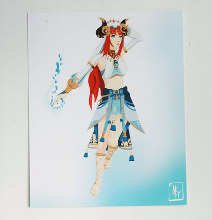 Genshin Impact Sumeru Ladies Prints