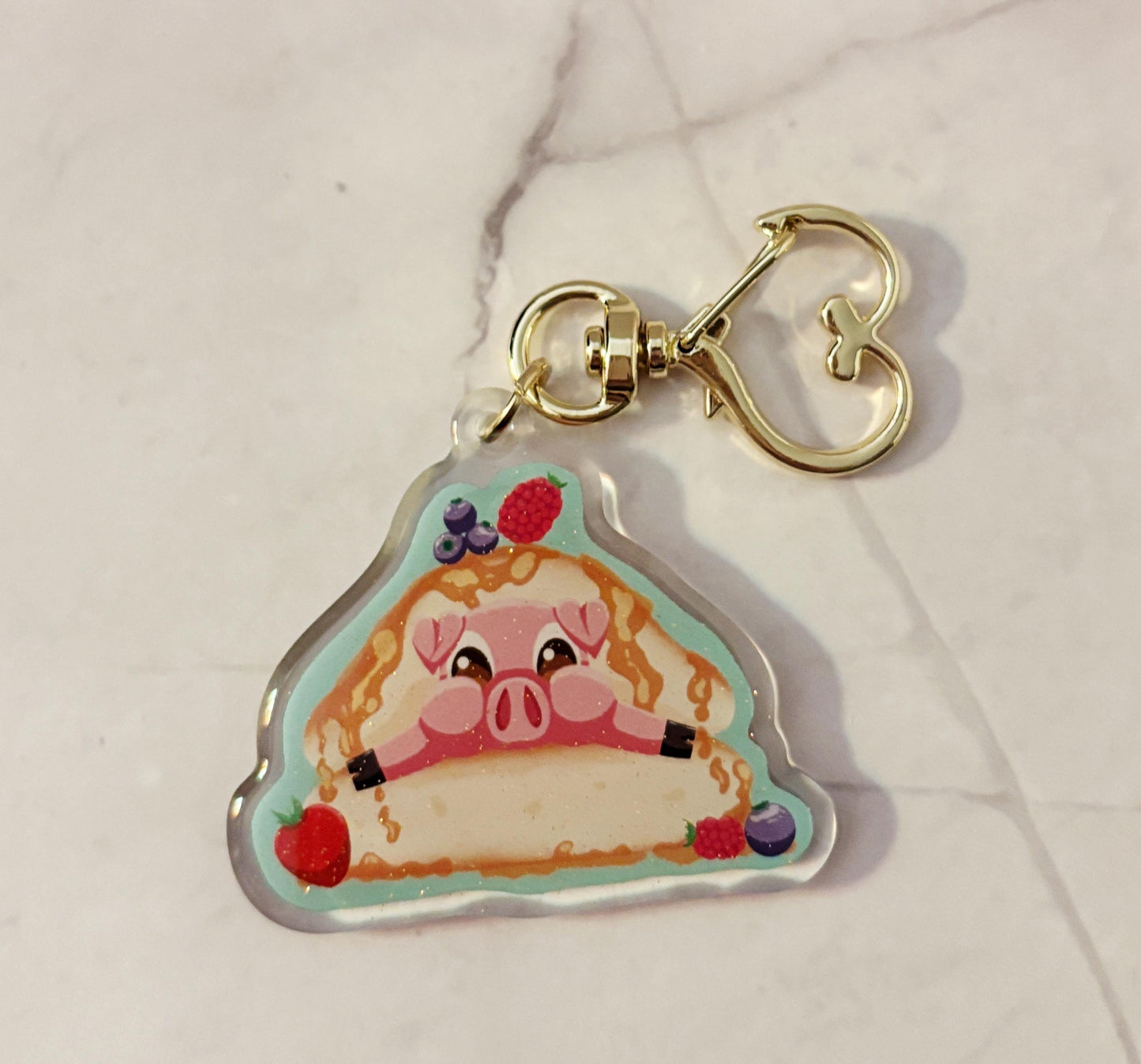 Japanese Dessert Animals Keychain Charms