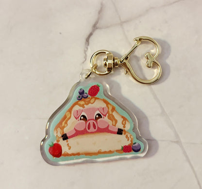 Japanese Dessert Animals Keychain Charms