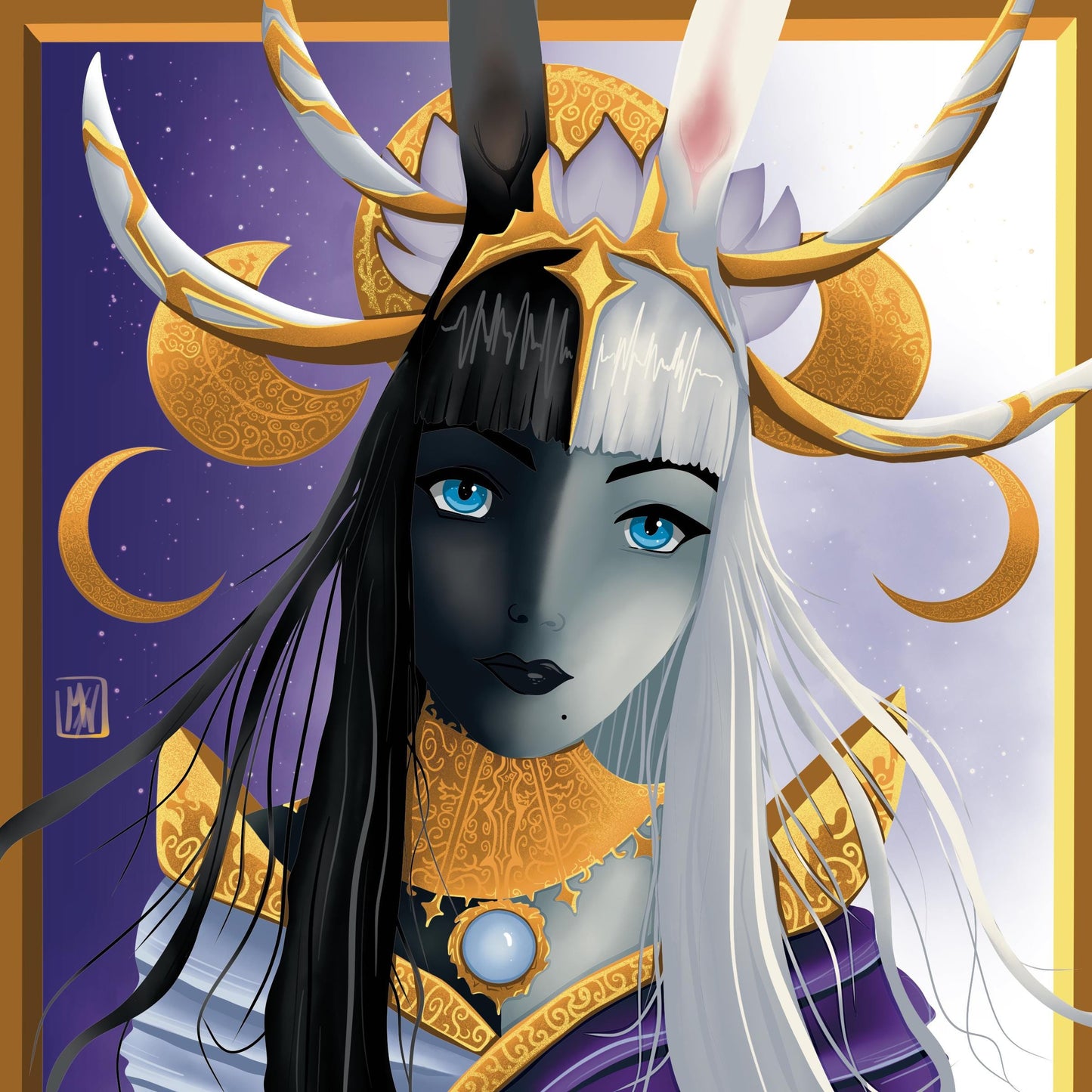 Tsukuyomi Shimmer Print