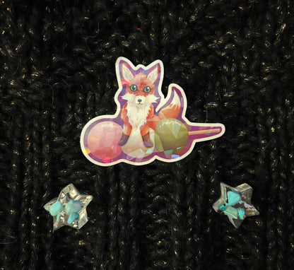 Japanese Dessert Critters Holo Stickers