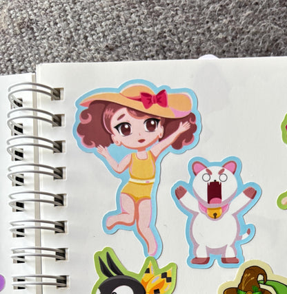 Bee and Puppycat Sticker Sheet