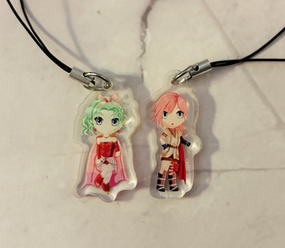 Final Fantasy Ladies phone charms