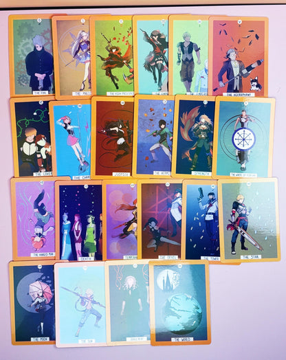 Mini RWBY Tarot Cards