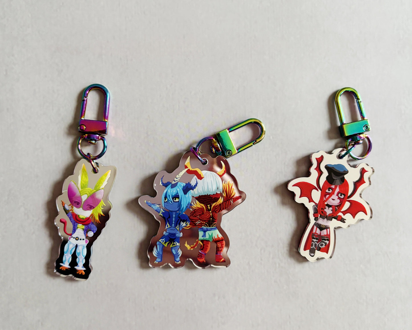 FFXIV Arcadion Chibi Keychains