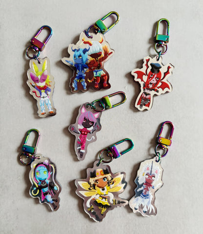 FFXIV Arcadion Chibi Keychains