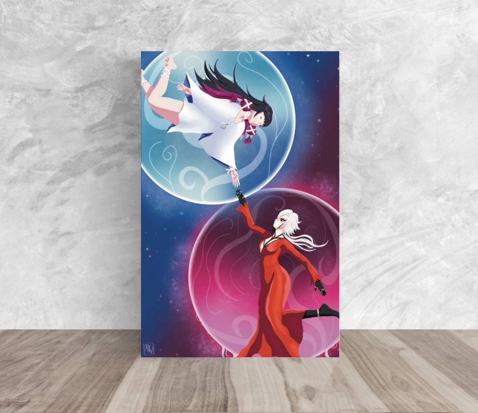 Moon Maidens Print
