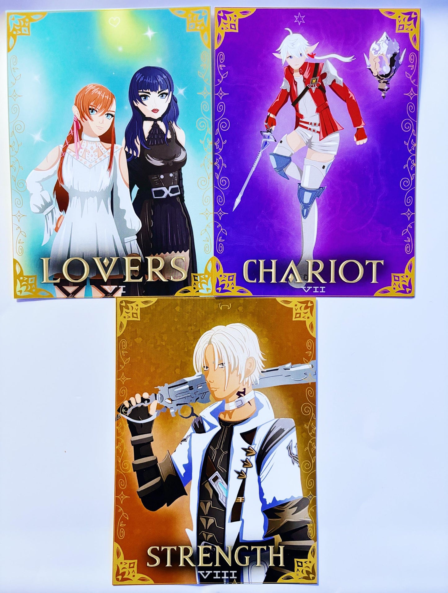 Final Fantasy XIV Tarot Art