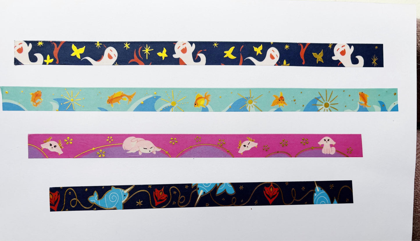 Genshin Foil Washi Tape