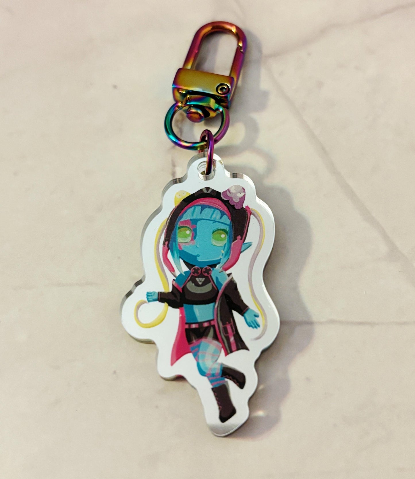 FFXIV Arcadion Chibi Keychains