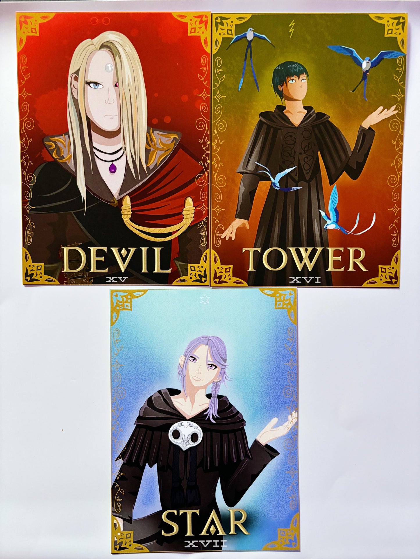 Final Fantasy XIV Tarot Art