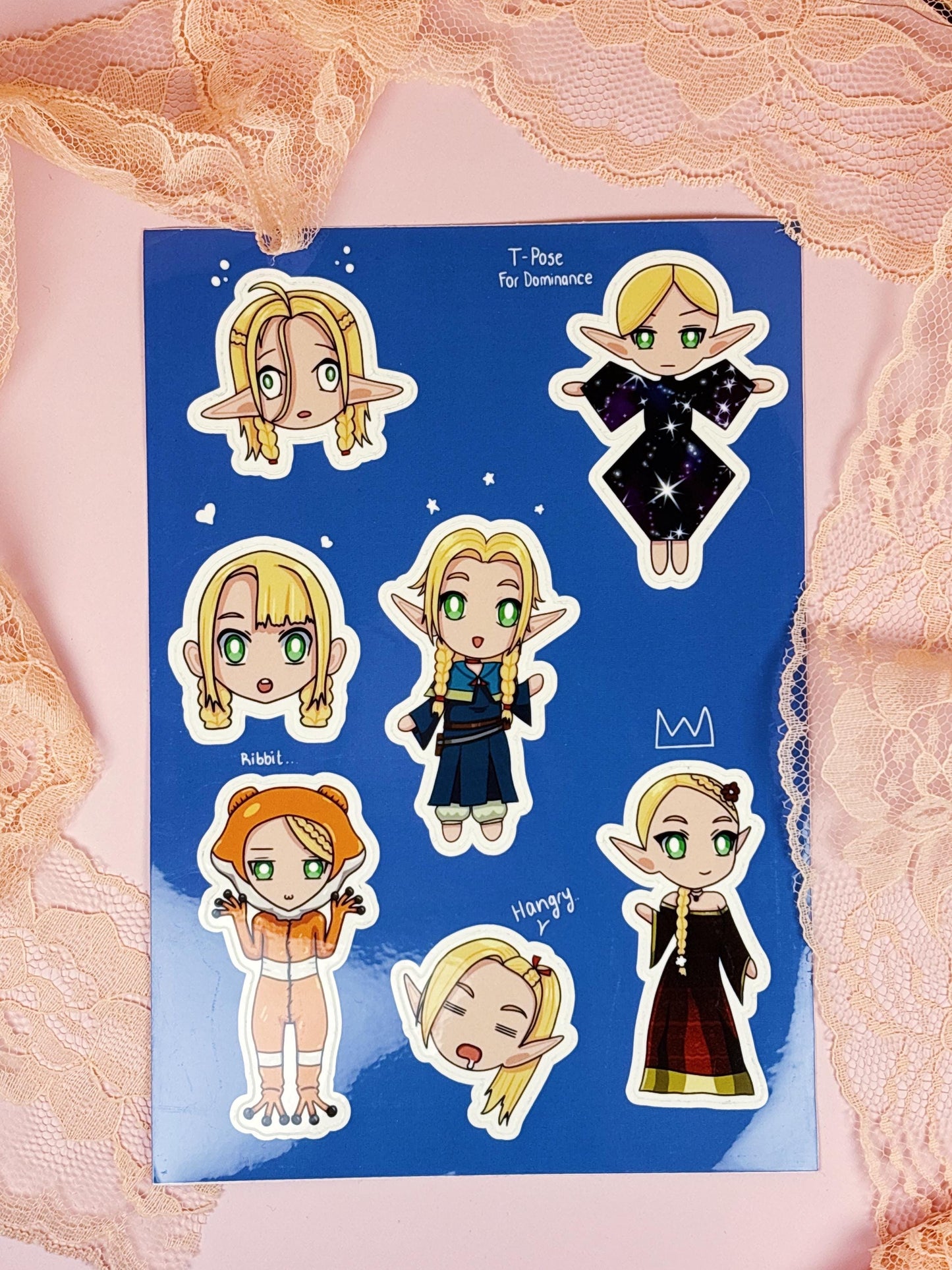 Marcille sticker sheet