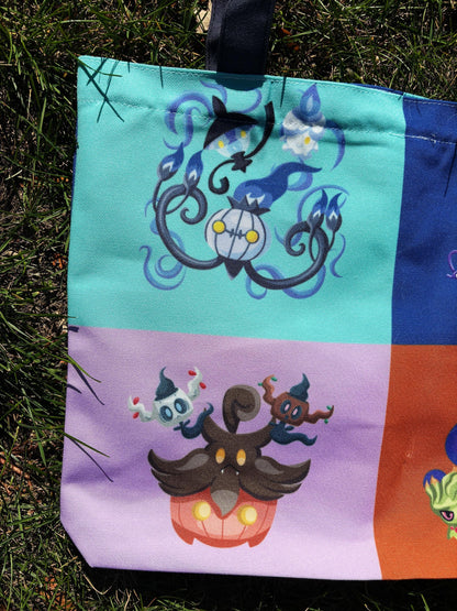 Pokemon Ghosts Tote Bag
