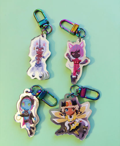 FFXIV Arcadion Chibi Keychains