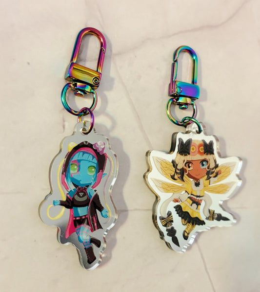 FFXIV Arcadion Chibi Keychains