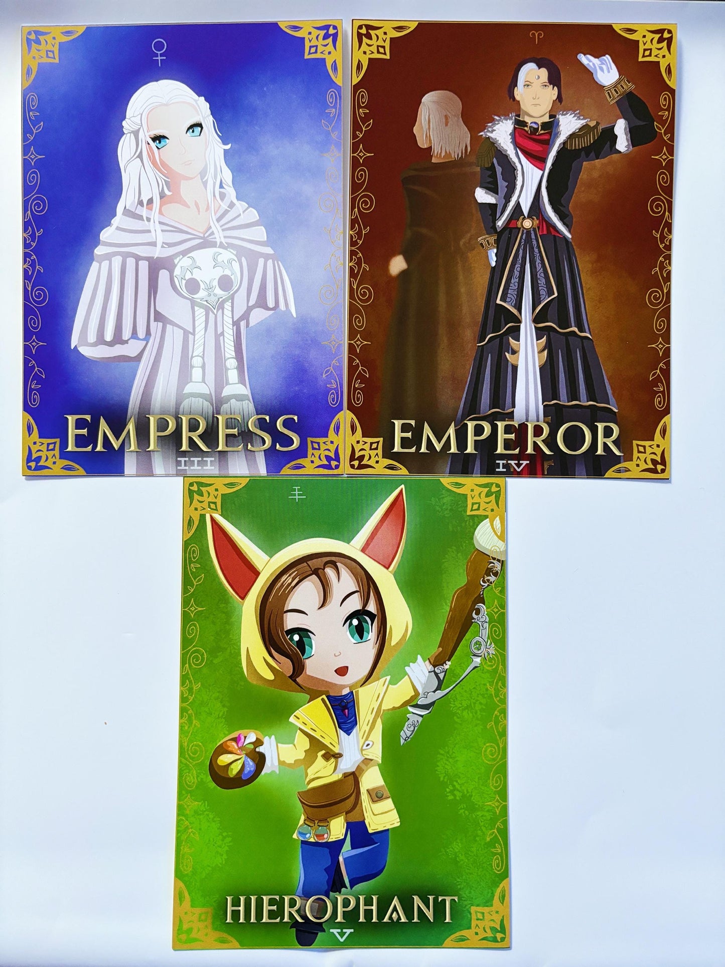 Final Fantasy XIV Tarot Art